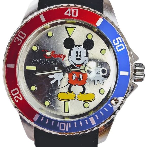 Disney Mickey Mouse Pepsi  Watch RARE Hard to Find - Picture 1 of 8